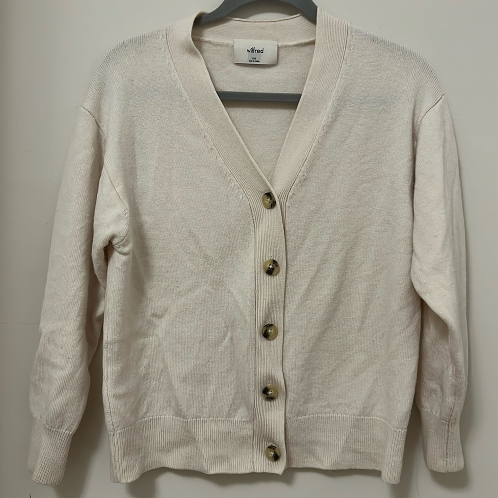 Aritzia Wilfred Cardigan 2XS